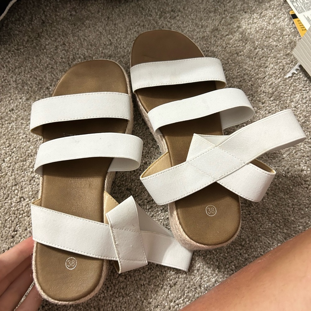 shein platform sandals